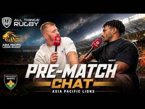 Will Genia and Ed Quirk 24 hours before facing the Prem Champions Northampton Saints in Sri Lanka!
