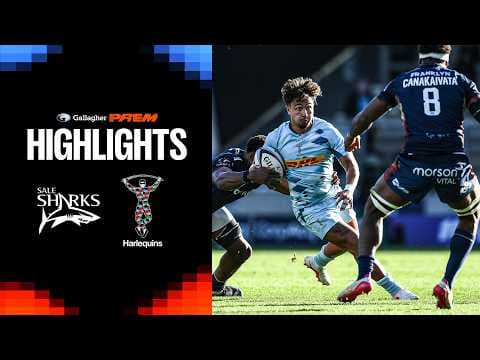CLOSE ENCOUNTER! Sale Sharks v Harlequins HIGHLIGHTS & REACTION | Gallagher PREM 26/27 | Round 3