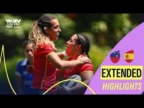 A DOMINANT Showing 🔴 | Samoa v Spain | WXV Challenger Extended Highlights