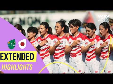 Searching for that Win 🔍 | Ireland v Japan | WXV Global Series Extended Highlights