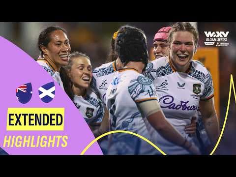 PURE DRAMA in Canberra! 🔥 | Australia v Scotland | WXV Global 2026 Extended Highlights