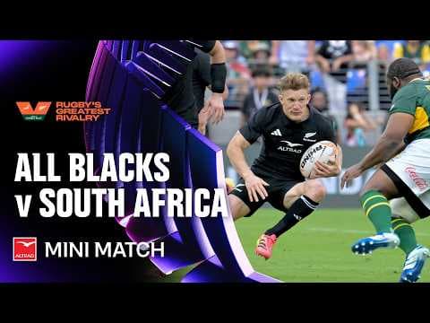 MINI MATCH | All Blacks v South Africa | Fourth Test, Baltimore, 2026