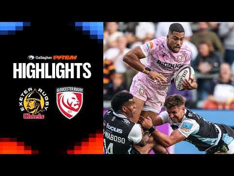 A STRONG START! Exeter Chiefs v Gloucester HIGHLIGHTS & REACTION | Gallagher PREM Rugby 26/27 | R1