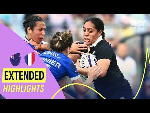 Entertainment Until The Very End 💥 | New Zealand v France | WXV Global Extended Highlights