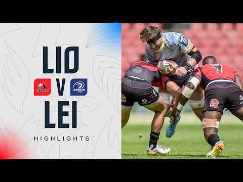 10bet Lions v Leinster | Highlights | Round 1 | URC 2026/27