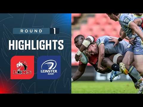 10bet Lions v Leinster | Highlights | Round 1 | URC 2026/27