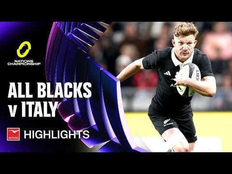 HIGHLIGHTS | New Zealand vs Italy