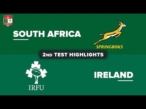 South Africa 24 - 25 Ireland