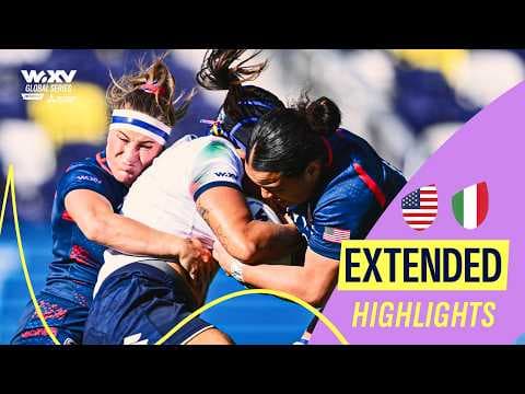 USA run RIOT 🔥 | USA v Italy | WXV Global Extended Highlights