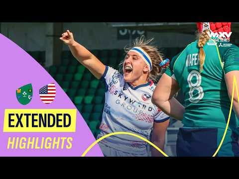 An INCREDIBLE WXV Clash 🤯 | Ireland v USA | WXV Global Extended Highlights