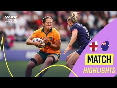 A CLASH of Two Halves | England v Australia | WXV Match Highlights