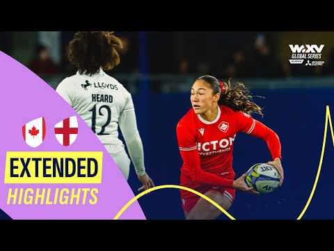 A Famous Canadian Victory | Canada v England | WXV Global Series Extended Highlights