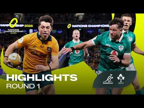 HIGHLIGHTS | Australia v Ireland | A 10-try thriller won by a single conversion!