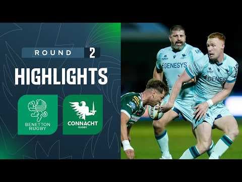 Benetton v Connacht | Highlights | Round 2| URC 2026/27