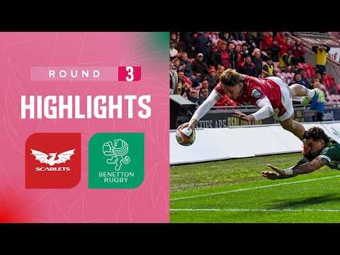 Scarlets v Benetton | Highlights | Round 3 | URC 2026/27