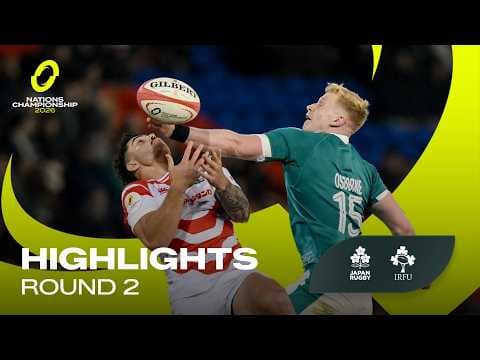 HIGHLIGHTS | Japan v Ireland | Leaving it late to secure the win!