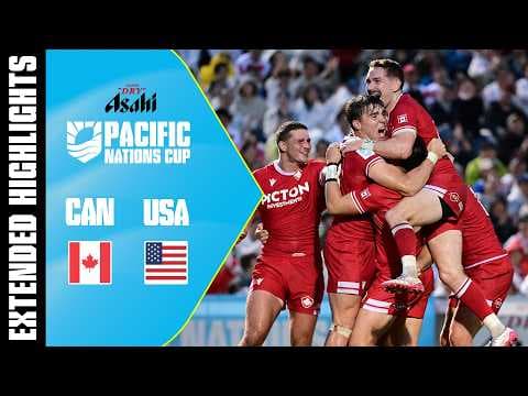 CLASH of RIVALS ⚔️ | Canada v USA | Pacific Nations Cup | Extended Highlights