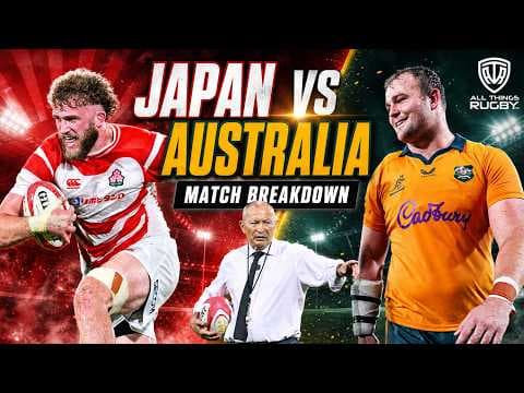 Japan vs Australia: Brave Blossoms Fall Short in 35–32 Thriller. Breakdown with Asia Rugby 24/7