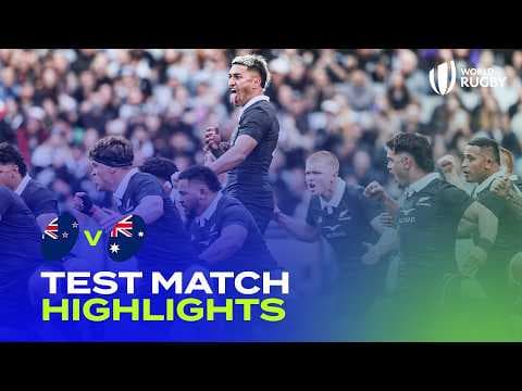 Dominant All Blacks hit FIFTY! 🤯 | New Zealand v Australia | Bledisloe Cup 2026 Highlights