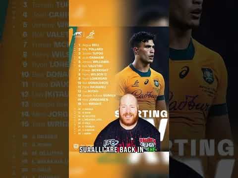 WALLABIES TEAM TO FACE LOS PUMAS IN GAME TWO!