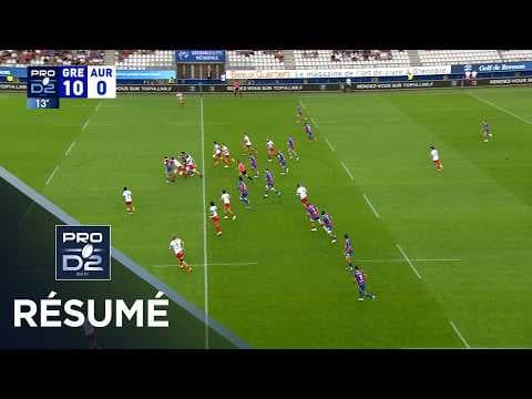 HIGHLIGHTS | FC Grenoble Rugby vs Stade Aurillacois
