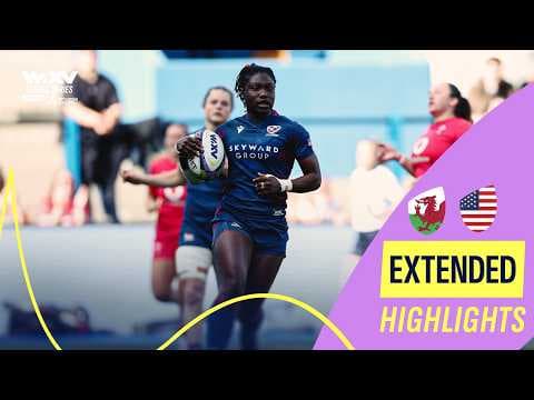 The Women's Eagles take the WIN 🇺🇸 | Wales v USA | WXV Global Series | Extended Match Highlights