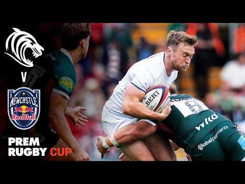 STATEMENT WIN! Leicester Tigers v Newcastle Red Bulls HIGHLIGHTS | PREM Rugby Cup Round 2