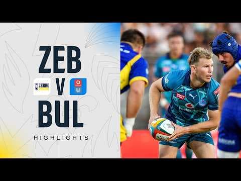 Zebre Parma v Vodacom Bulls | Highlights | Round 1 | URC 2026/27