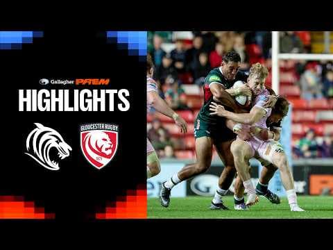 WHAT A FIGHT! Leicester v Gloucester HIGHLIGHTS & REACTION | Gallagher PREM Rugby 26/27 | Round 3
