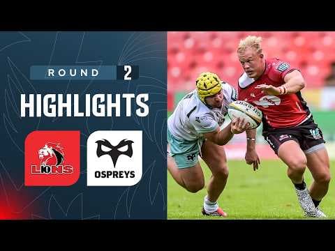 10bet Lions v Ospreys | Highlights | Round 2 | URC 2026/27