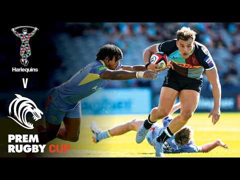 HIGHLIGHTS: Harlequins v Leicester Tigers | Tries & Best Moments | PREM Rugby Cup Round 1