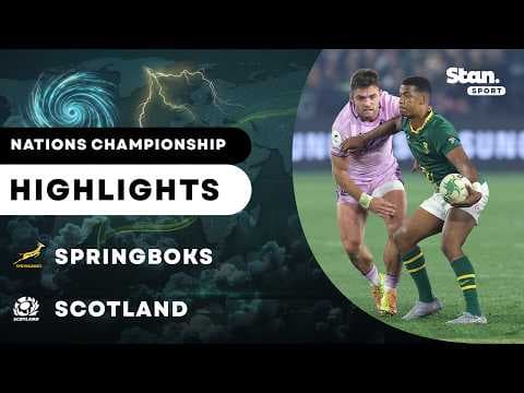 South Africa v Scotland | Nations Championship | Round 2