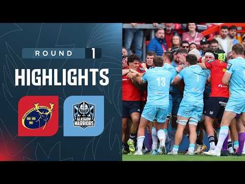 Munster v Glasgow Warriors | Highlights | Round 1 | URC 2026/27