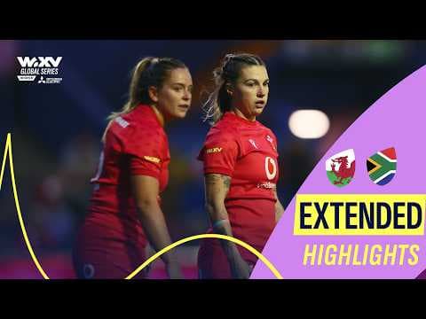 Wales DOMINATE in Cardiff 🔥 | Wales v South Africa | WXV Extended Highlights