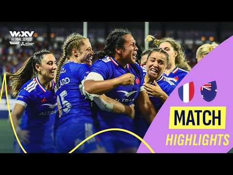 A game that had it ALL 😤 | France v Australia | WXV Global Series | Extended Match Highlights