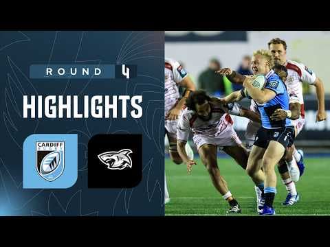 Cardiff Rugby v Hollywoodbets Sharks | Highlights | Round 4 | URC 2026/27