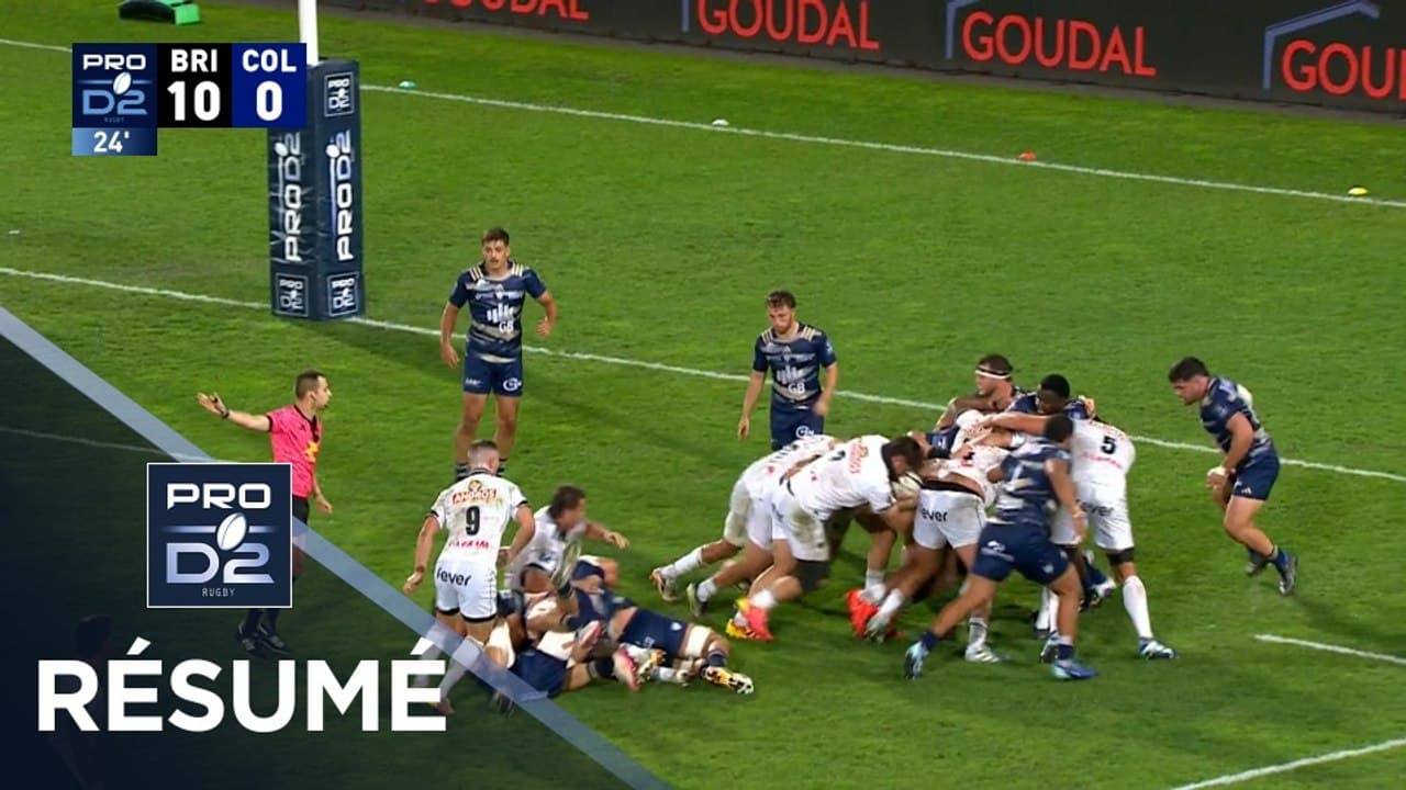 PRO D2 Saison 2026-2027 J05 - Résumé CA Brive - Colomiers Rugby