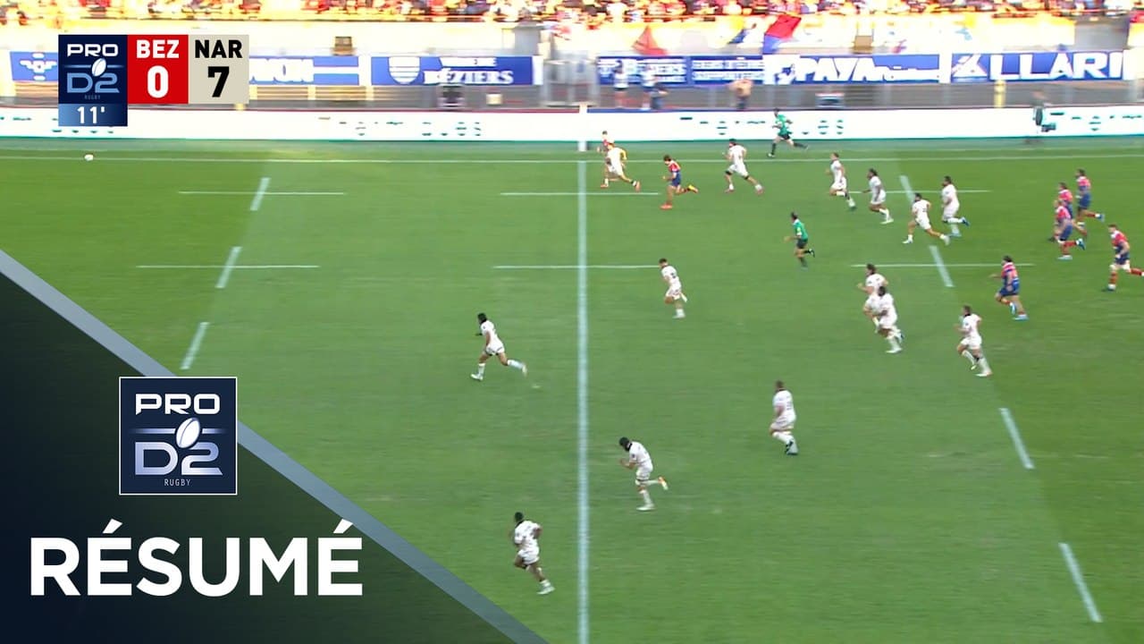 PRO D2 Saison 2026-2027 J05 - Résumé AS Béziers Hérault - RC Narbonnais