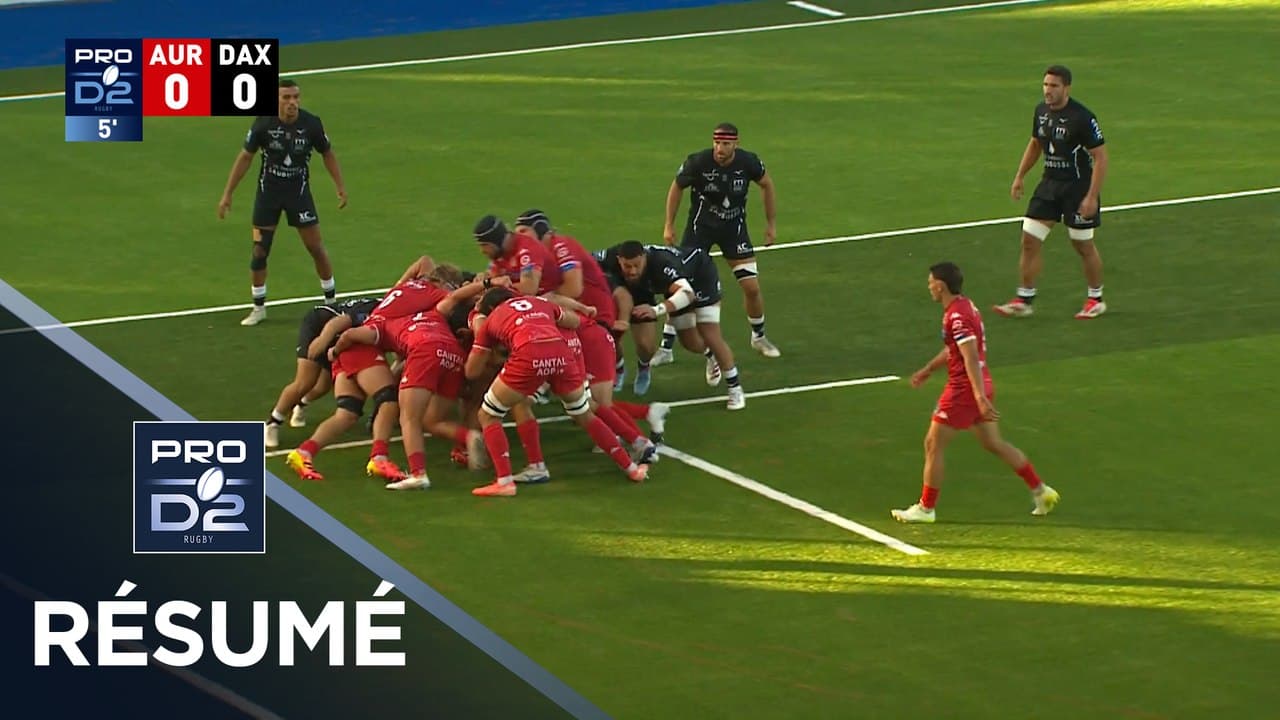 PRO D2 Saison 2026-2027 J02 - Résumé Stade Aurillacois - US Dax
