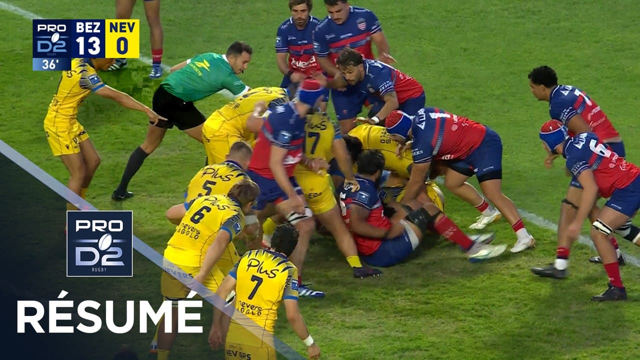 PRO D2 Saison 2026-2027 J03 - Résumé AS Béziers Hérault - USON Nevers