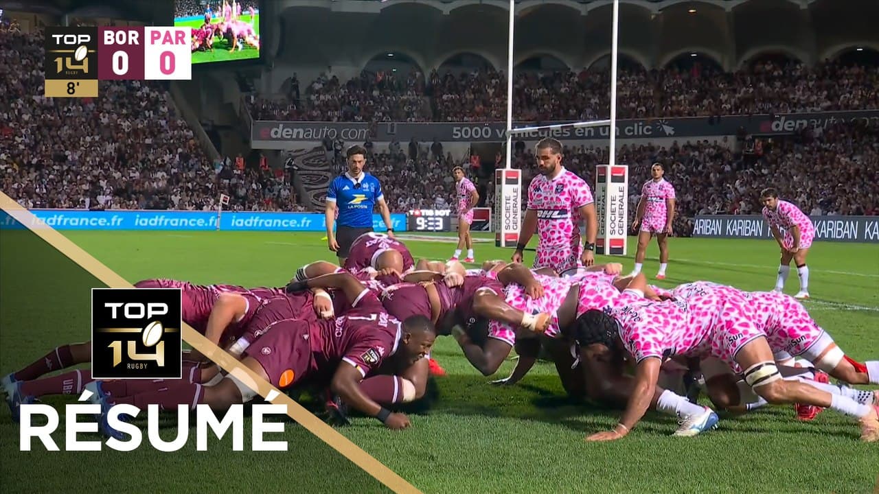 TOP 14 Saison 2026-2027 - J03 - Résumé Union Bordeaux-Bègles - Stade Français Paris