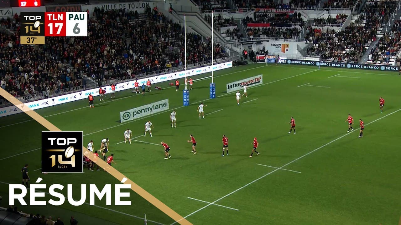 TOP 14 Saison 2026-2027 - J07 - Résumé RC Toulon - Section Paloise