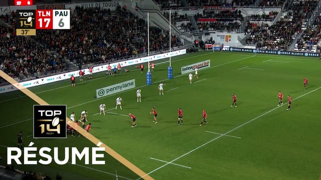 TOP 14 Saison 2026-2027 - J07 - Résumé RC Toulon - Section Paloise