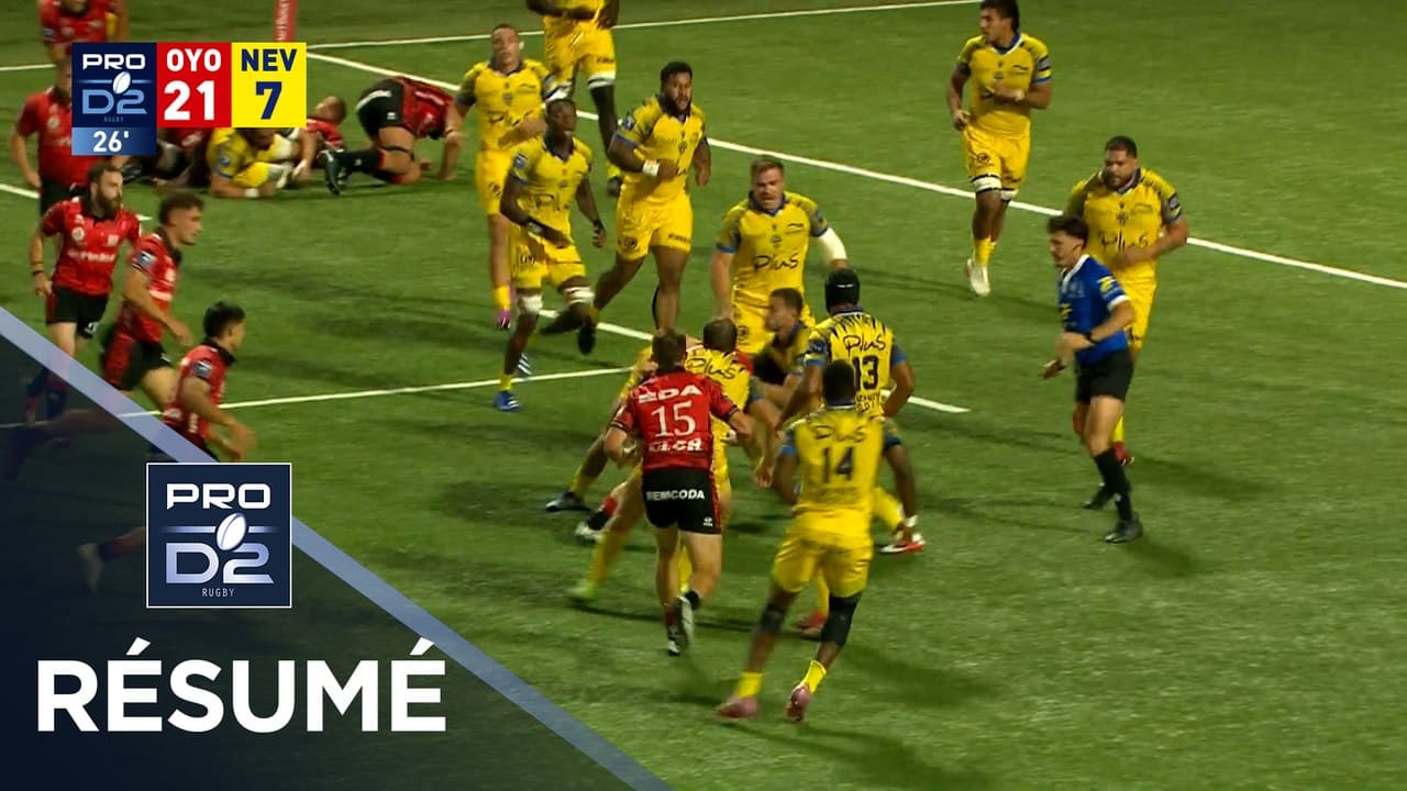 PRO D2 Saison 2026-2027 J05 - Résumé Oyonnax Rugby - USON Nevers
