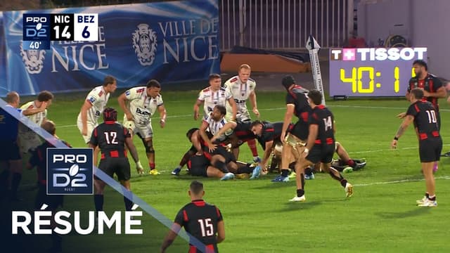 PRO D2 Saison 2026-2027 J02 - Résumé Nissa Rugby - AS Béziers Hérault
