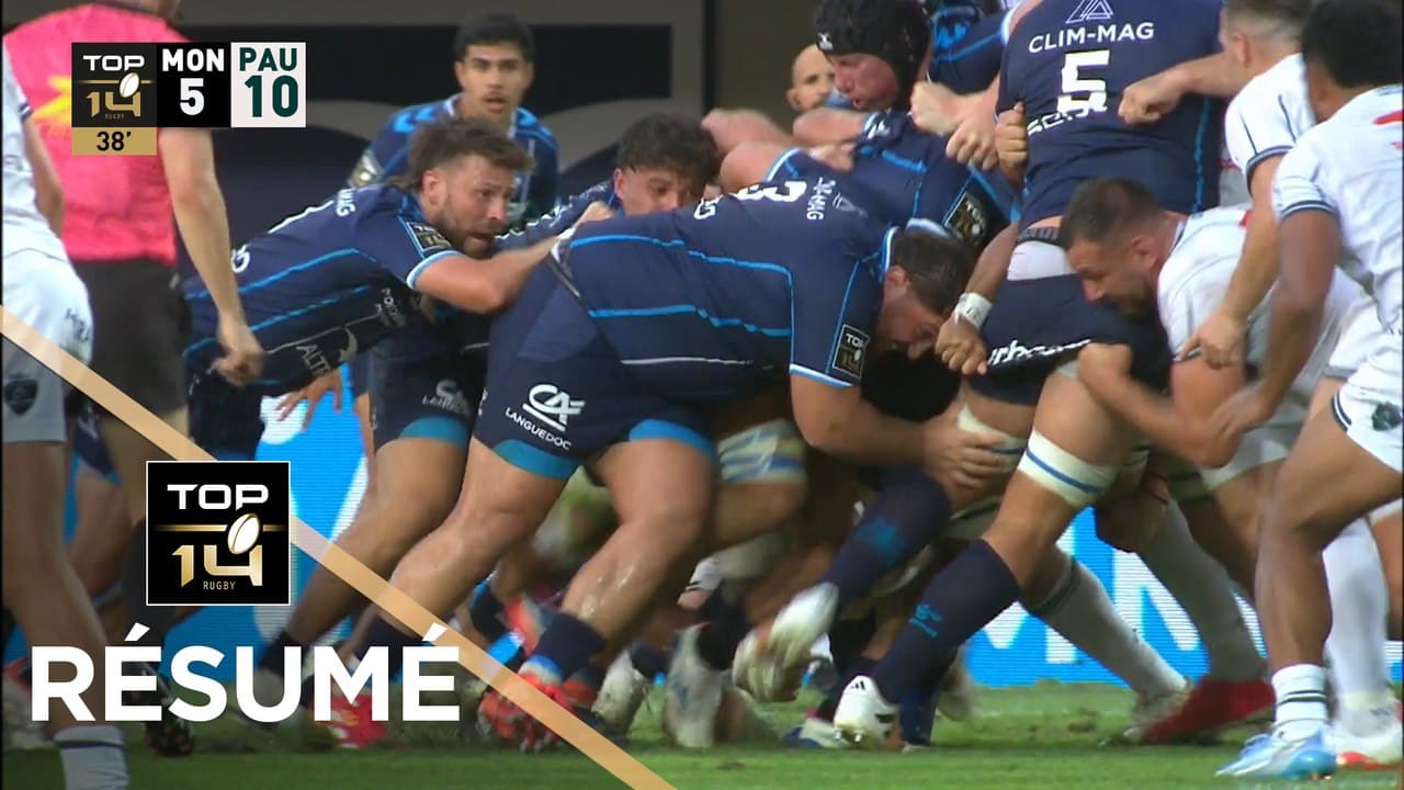 TOP 14 Saison 2026-2027 - J01 - Résumé Montpellier Hérault Rugby - Section Paloise