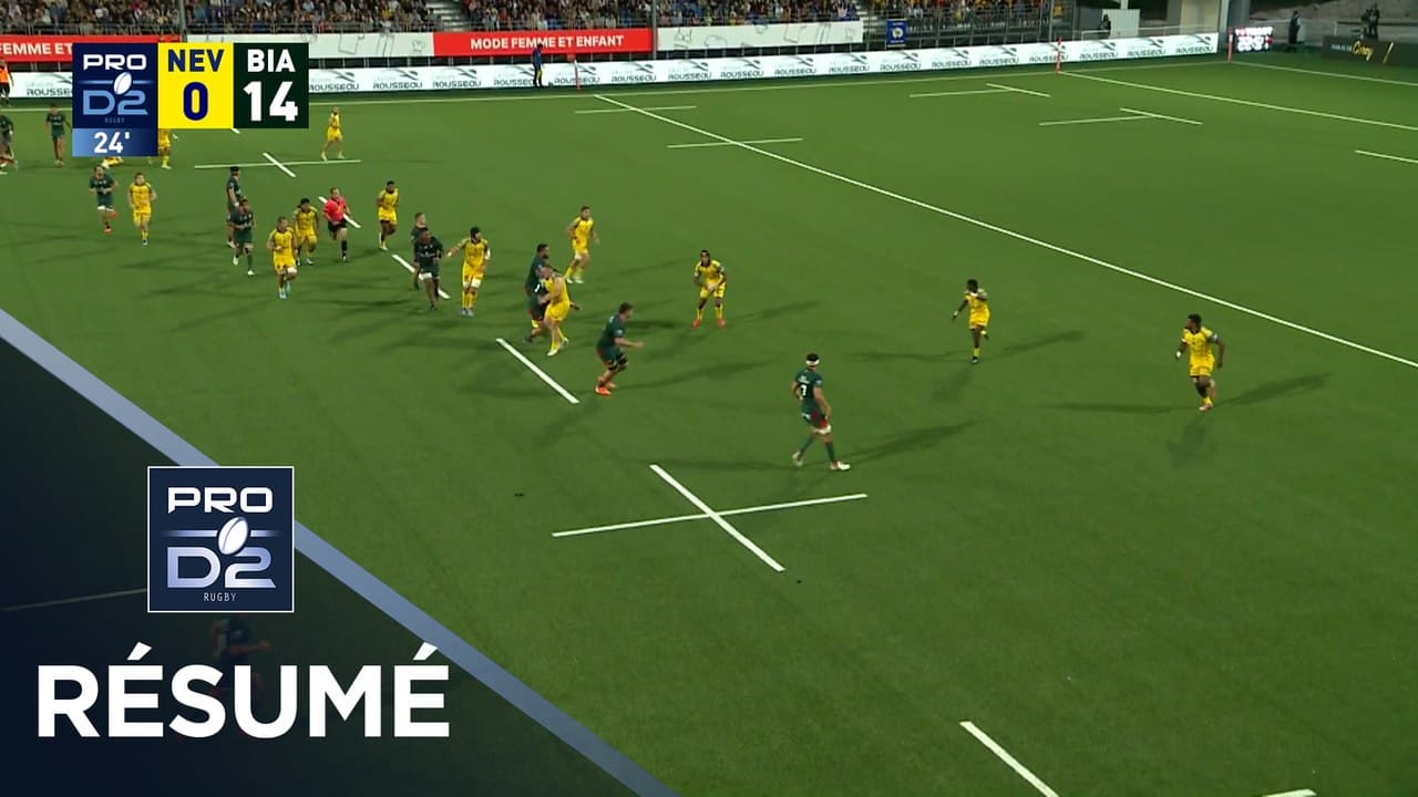 PRO D2 Saison 2026-2027 J04 - Résumé USON Nevers - Biarritz Olympique