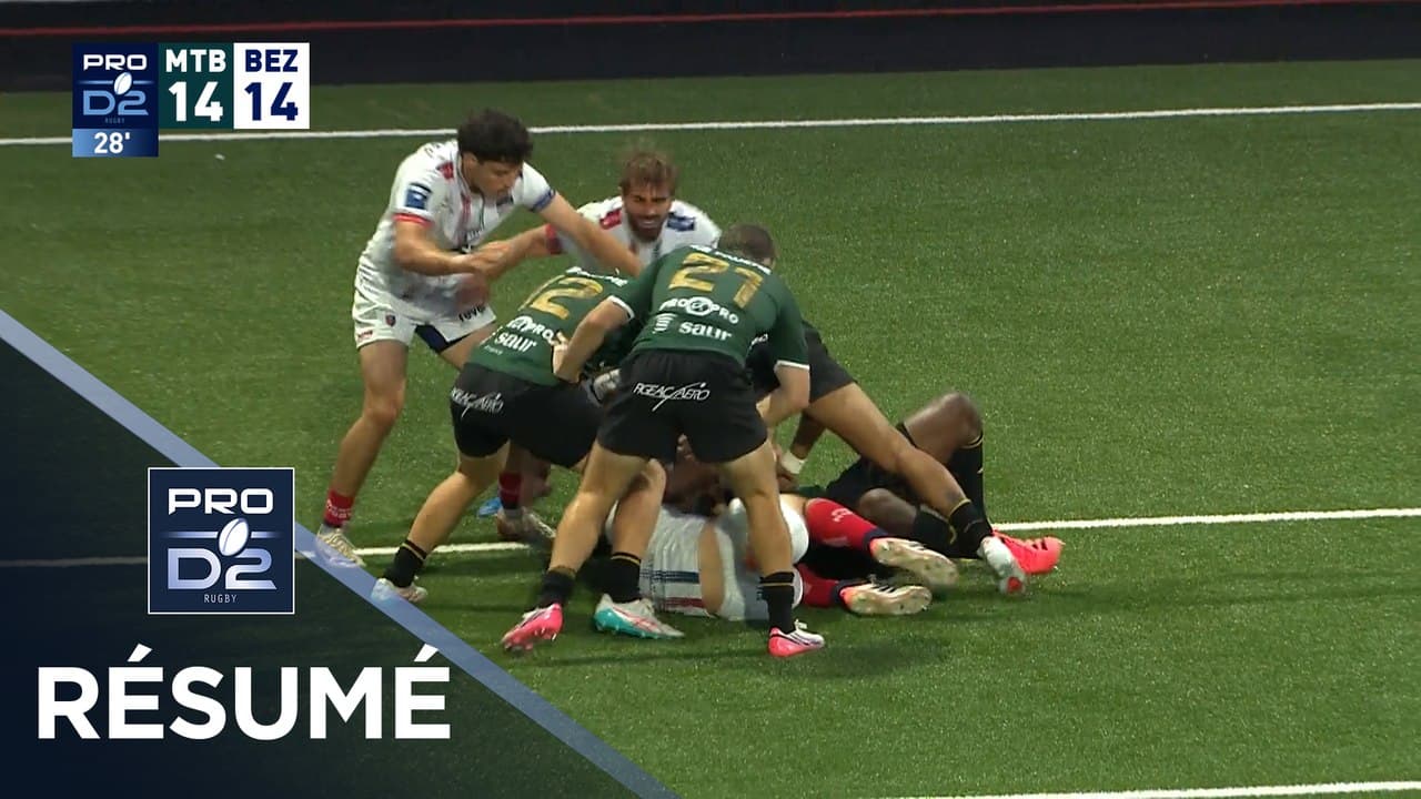 PRO D2 Saison 2026-2027 J04 - Résumé US Montauban - AS Béziers Hérault