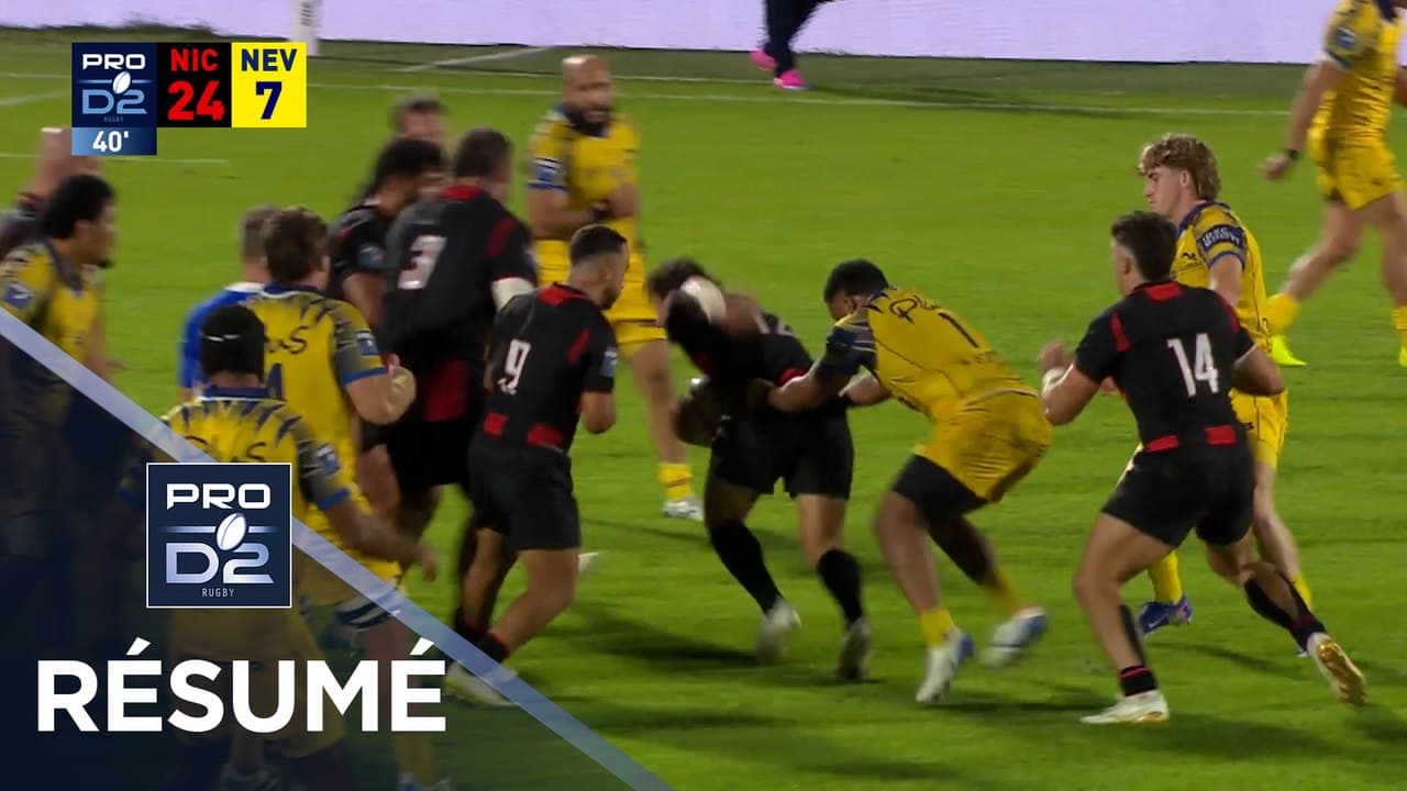 PRO D2 Saison 2026-2027 J06 - Résumé Nissa Rugby - USON Nevers
