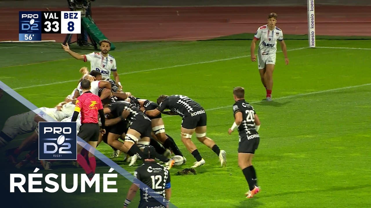 PRO D2 Saison 2026-2027 J06 - Résumé Valence Romans - AS Béziers Hérault